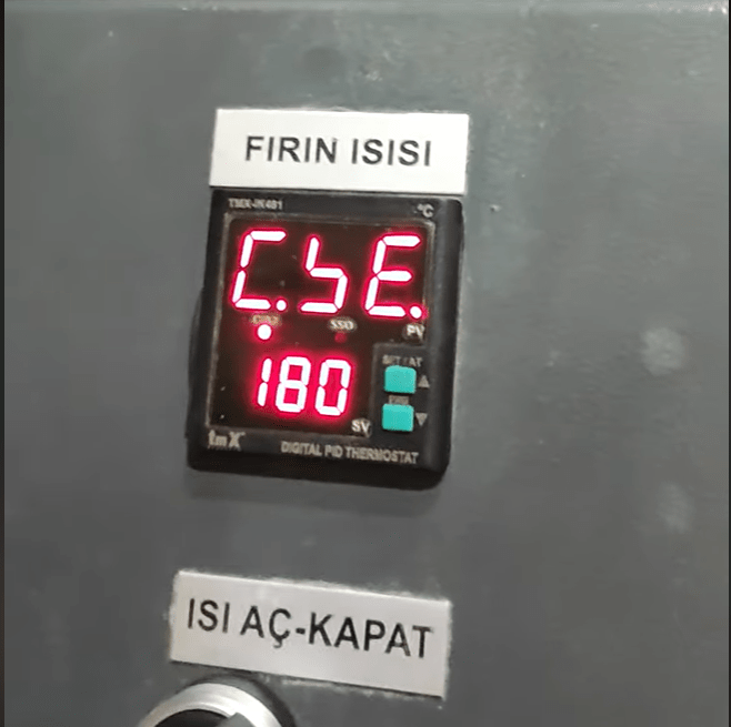 Temperatur kontrollerinin set dəyərinin&nbsp;tənzimlənməsi